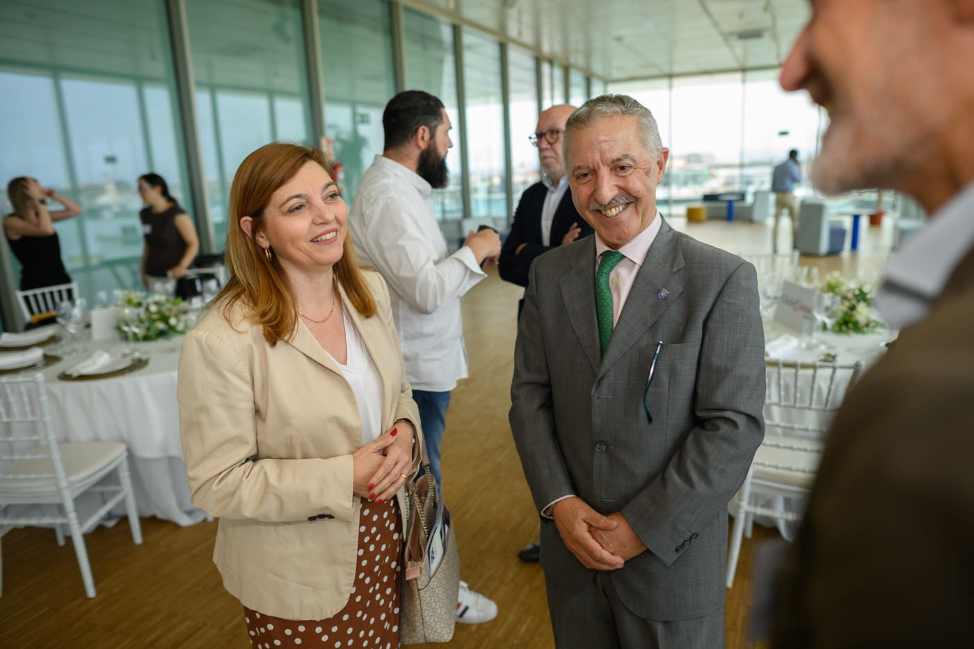 ENCUENTRO CON ELEXCONSEJERO DE LA OTAN IGNACIO CORTIÑAS