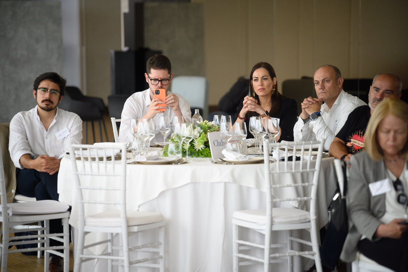 ENCUENTRO CON ELEXCONSEJERO DE LA OTAN IGNACIO CORTIÑAS