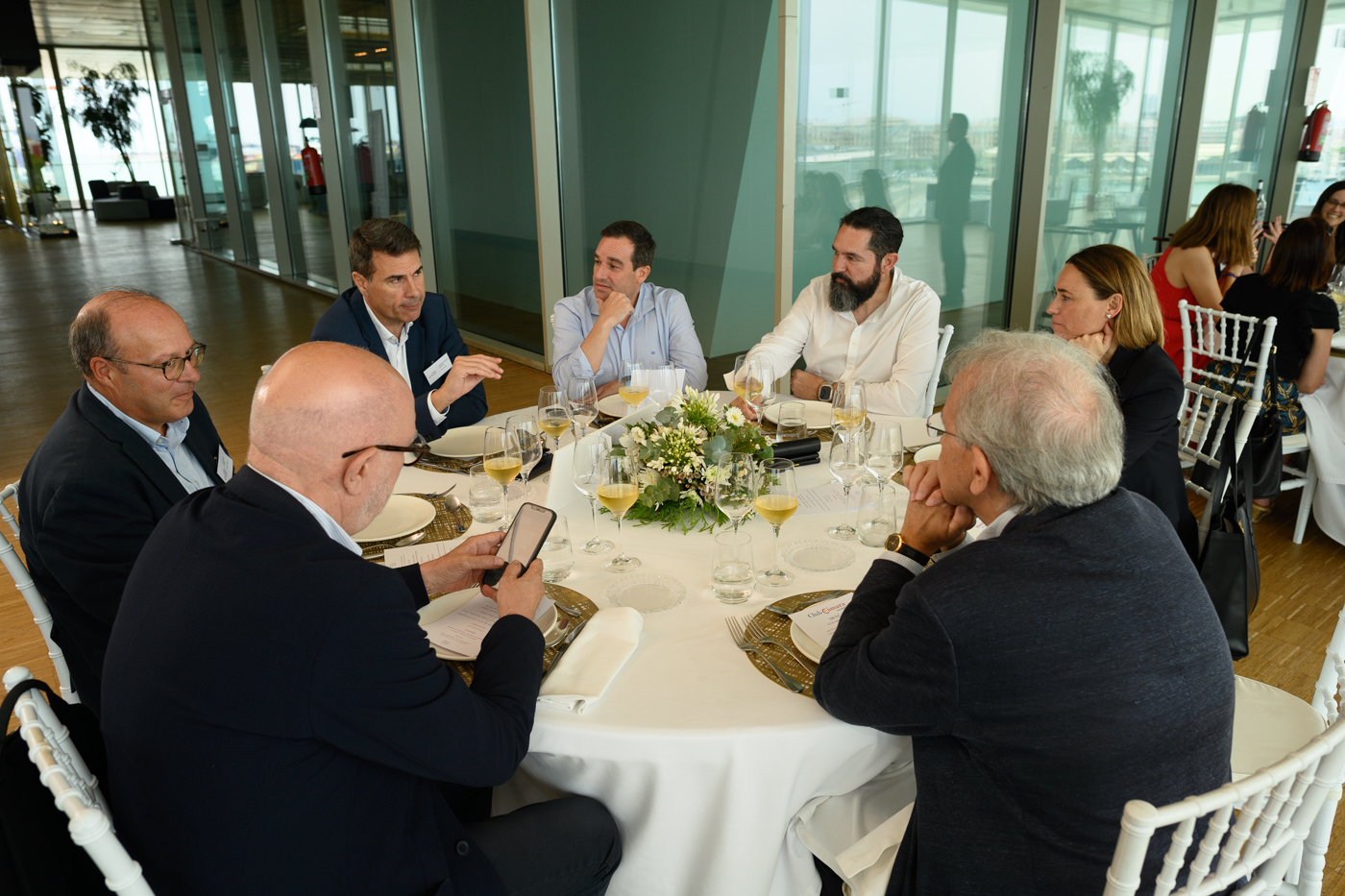 ENCUENTRO CON ELEXCONSEJERO DE LA OTAN IGNACIO CORTIÑAS