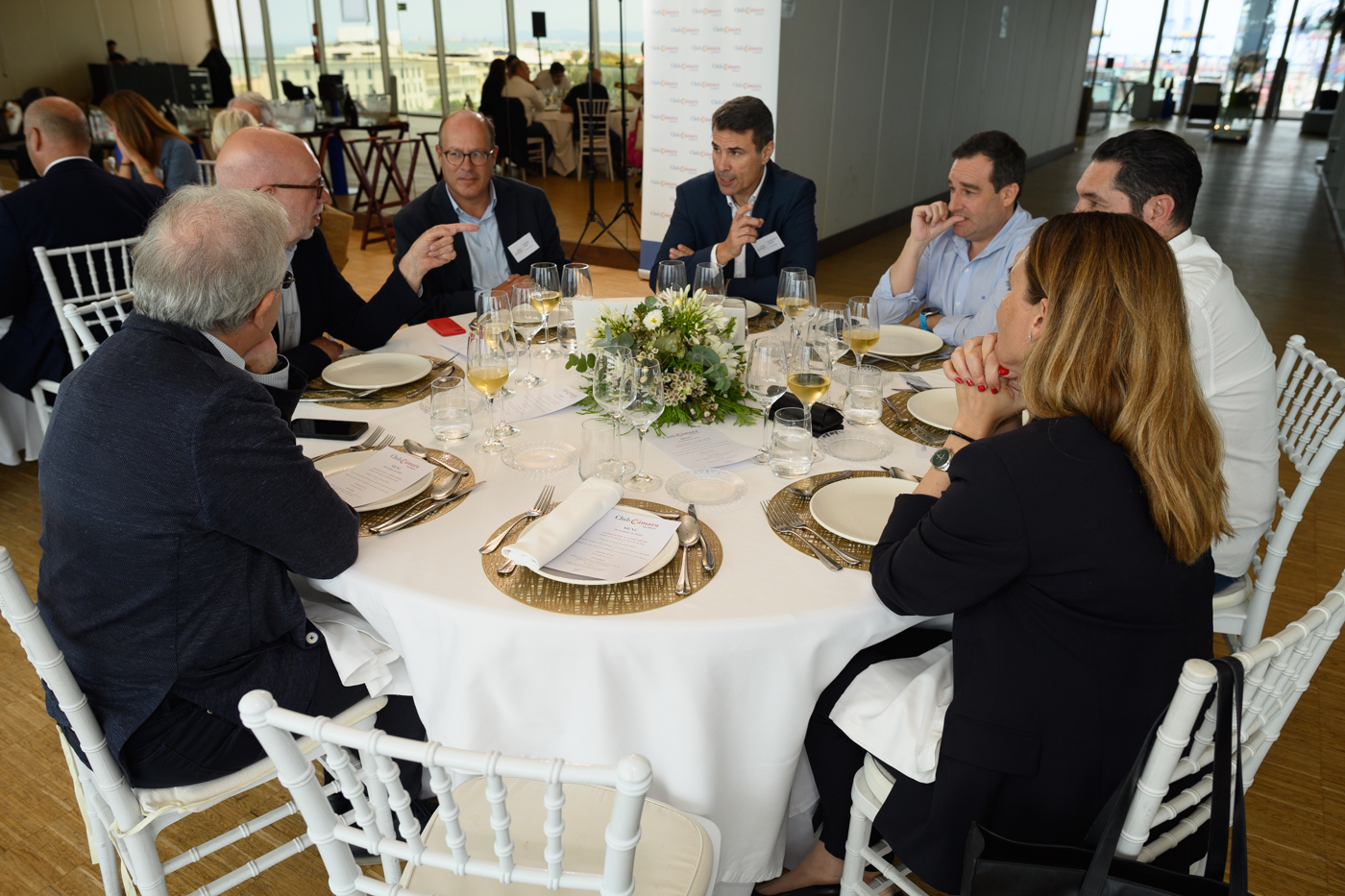 ENCUENTRO CON ELEXCONSEJERO DE LA OTAN IGNACIO CORTIÑAS