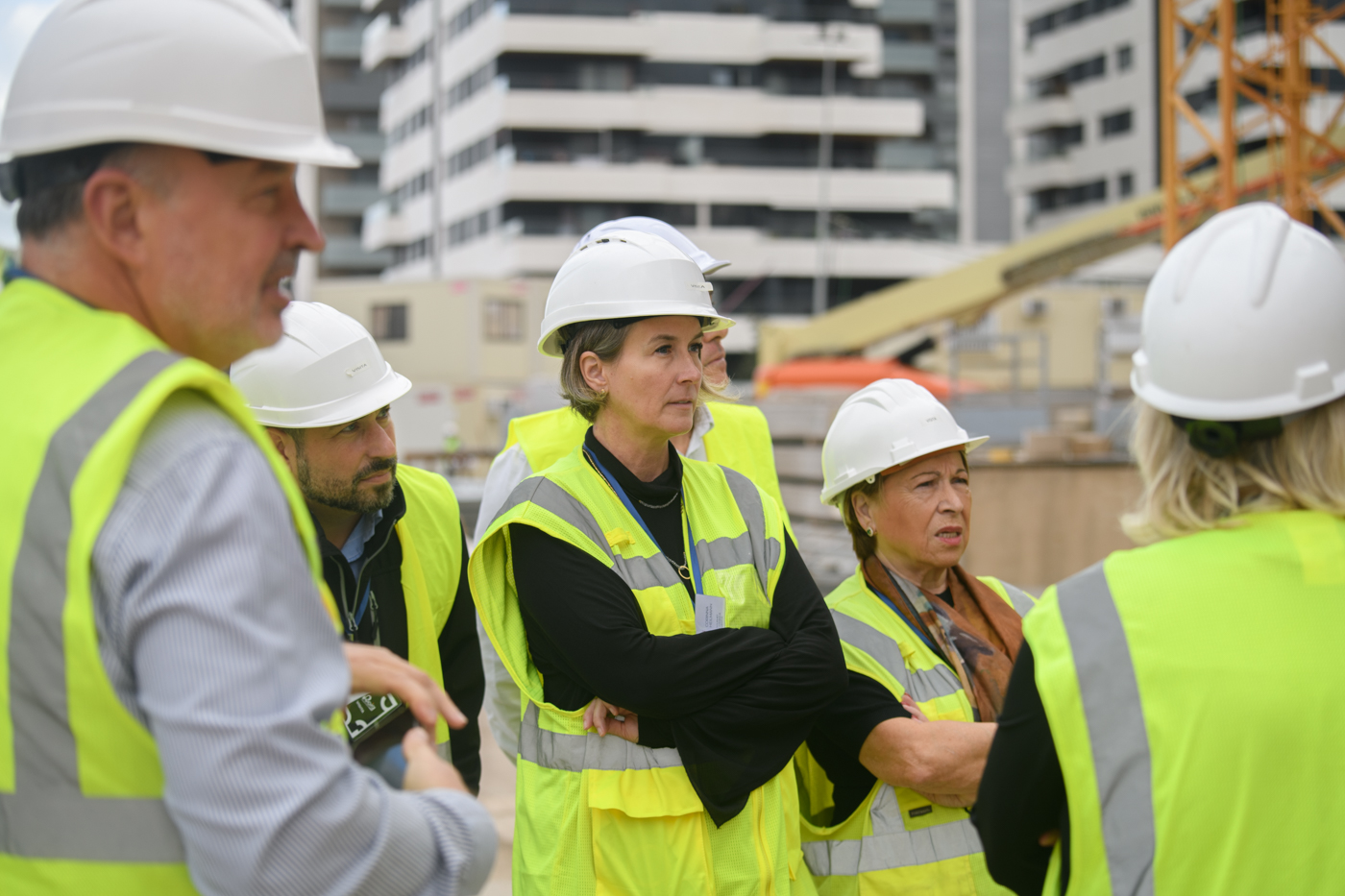 Club Cámara visita las obras de Roig Arena