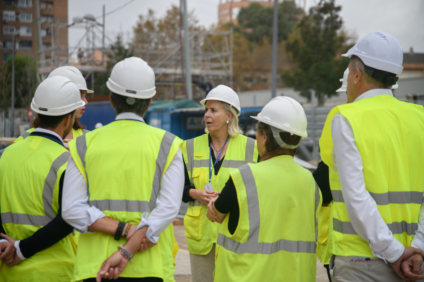 Club Cámara visita las obras de Roig Arena