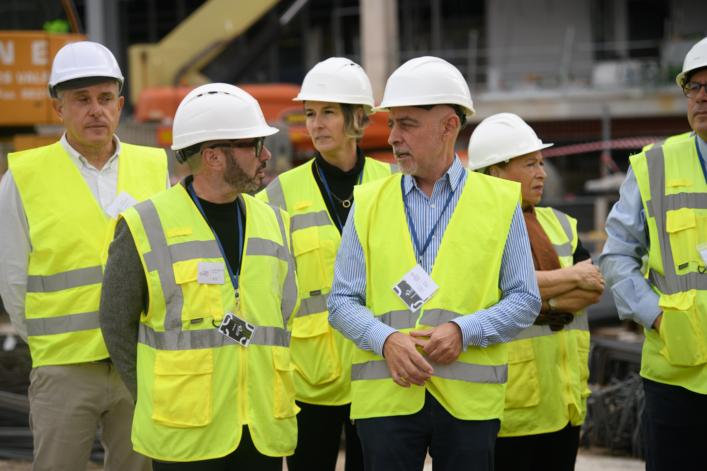 Club Cámara visita las obras de Roig Arena