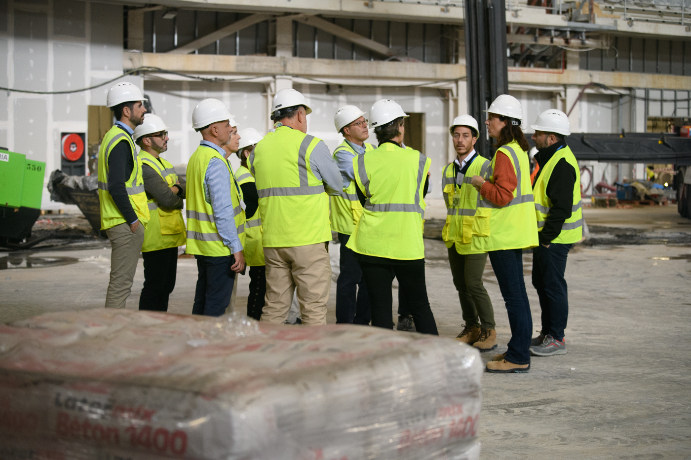 Club Cámara visita las obras de Roig Arena