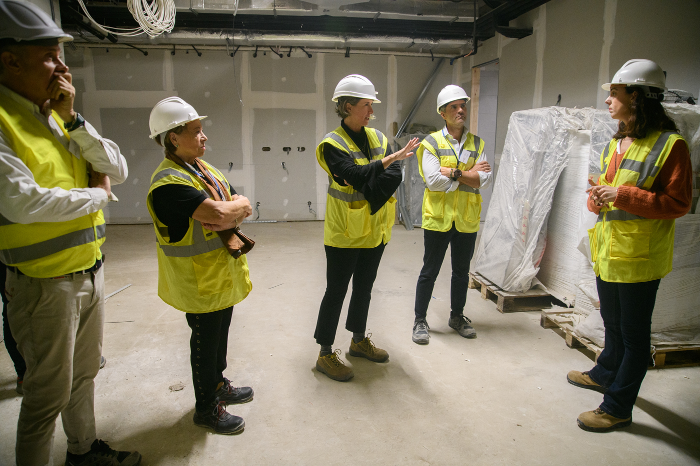 Club Cámara visita las obras de Roig Arena