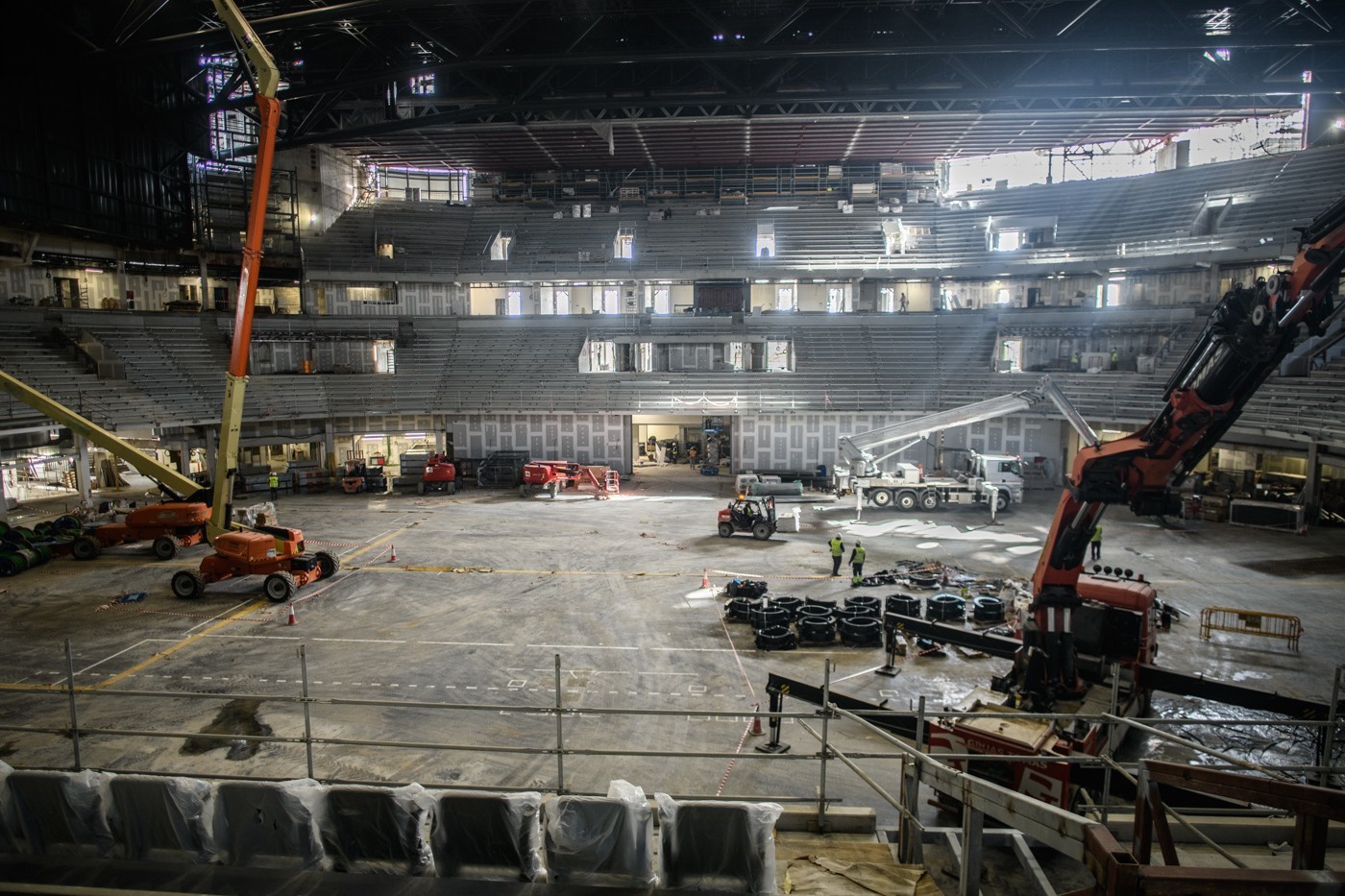 Club Cámara visita las obras de Roig Arena