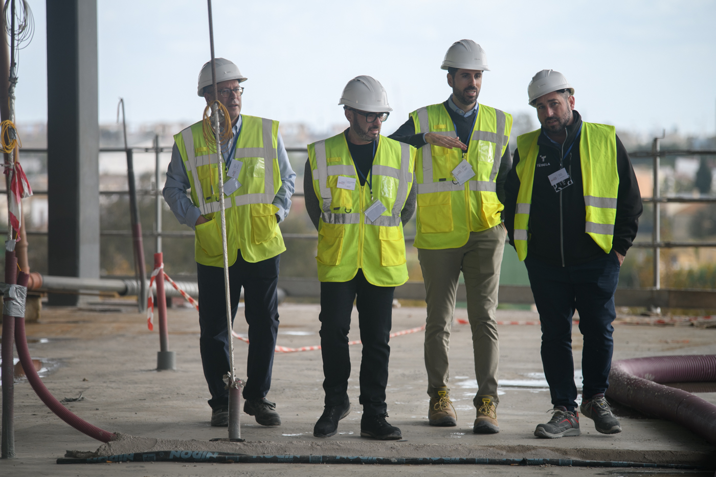 Club Cámara visita las obras de Roig Arena