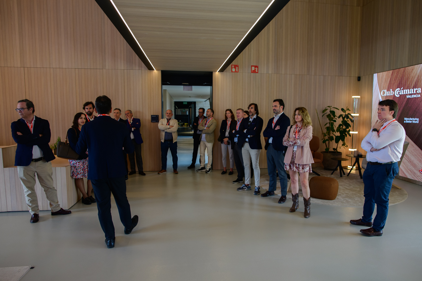 Club Camara visita la empresa Andreu World