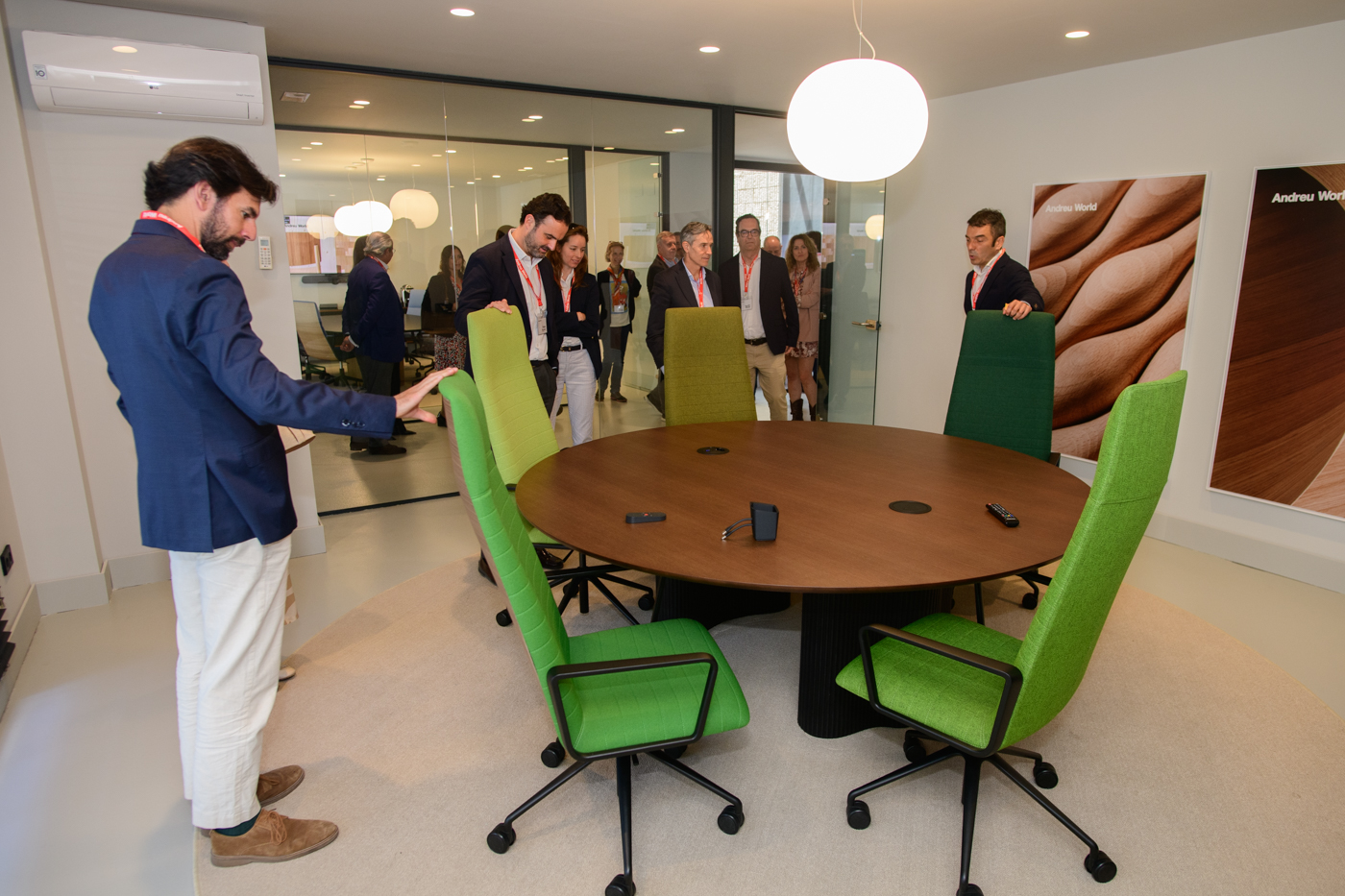 Club Camara visita la empresa Andreu World