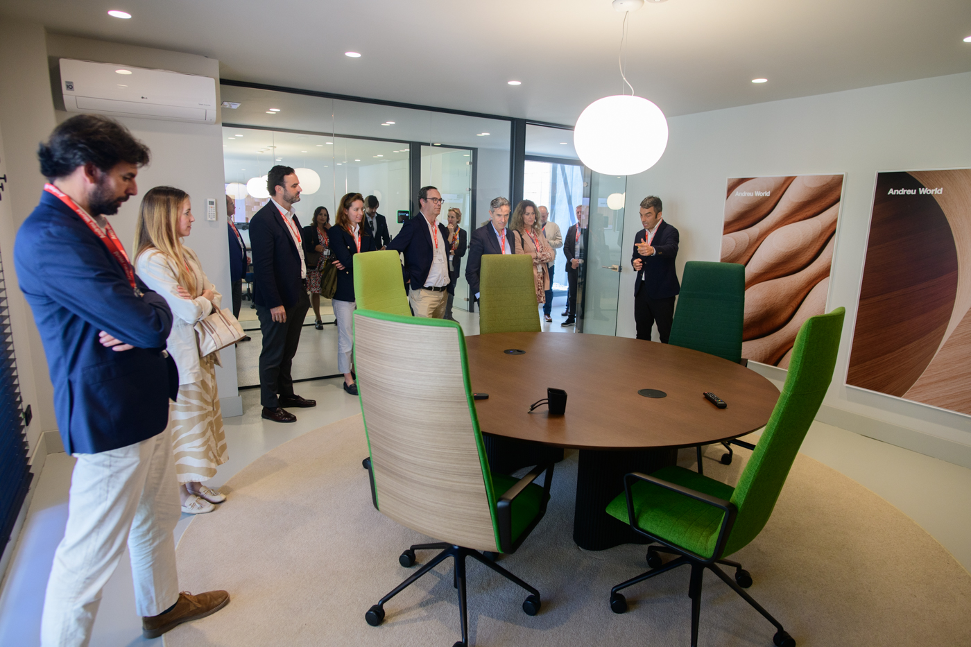 Club Camara visita la empresa Andreu World