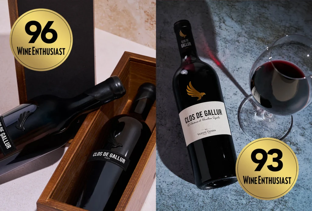 Wine Enthusiast sitúa a Bodegas Vicente Gandía entre los grandes vinos del mundo.