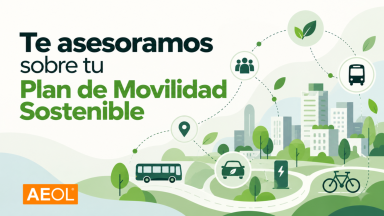 GRUPO AEOL te asesora sobre tu plan de movilidad sostenible